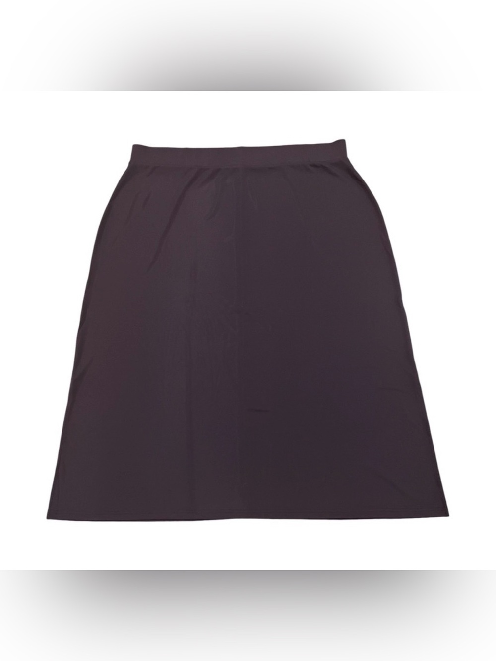 NEW $80 Talbots Woman Petites Long Skirt Navy 3XP Pull-On Side Slits Maxi